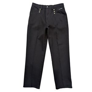VTG Western Ethics Black High Rise Studded Pants – Size 6 – Western/Cowgirl